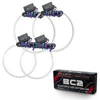 2008-2010 Jeep Grand Cherokee LED Headlight Halo Kit