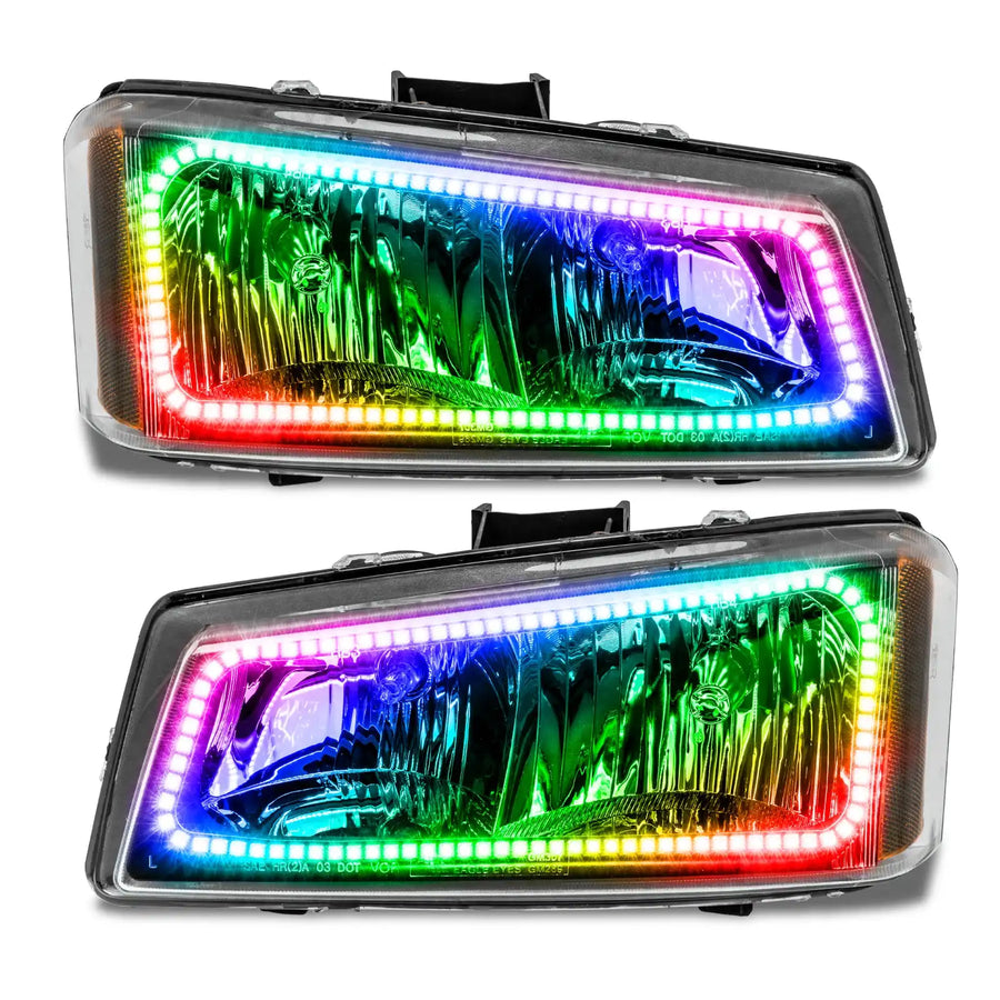 2003-2006 Chevy Silverado ORACLE ColorSHIFT Halo Kit - Square