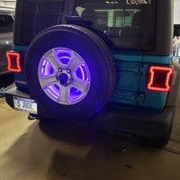 Black Series LED Jeep Wrangler JL Tail Lights