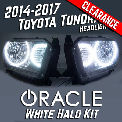 2014-17 Toyota Tundra Headlights - ORACLE LED White LED SMD Halo Kit
