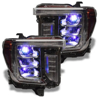 2020-2023 GMC Sierra 2500/3500 ColorSHIFT RGB Demon Eye Headlight Upgrade