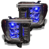 2020-2023 GMC Sierra 2500/3500 ColorSHIFT RGB Demon Eye Headlight Upgrade