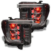 2020-2023 GMC Sierra 2500/3500 ColorSHIFT RGB Demon Eye Headlight Upgrade