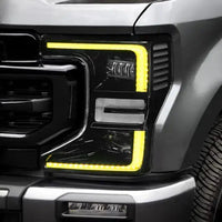 2020-2022 Ford F-250/350 Super Duty ORACLE Dynamic ColorSHIFT Headlight DRL Upgrade Kit w/Switchback Turn Signals