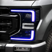 2020-2022 Ford F-250/350 Super Duty ORACLE Dynamic ColorSHIFT Headlight DRL Upgrade Kit w/Switchback Turn Signals