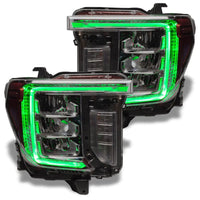 2020-2023 GMC Sierra 2500/3500 HD ColorSHIFT RGB+W Headlight DRL Upgrade