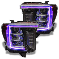 2020-2023 GMC Sierra 2500/3500 HD ColorSHIFT RGB+W Headlight DRL Upgrade