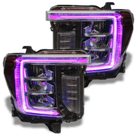 2020-2023 GMC Sierra 2500/3500 HD ColorSHIFT RGB+W Headlight DRL Upgrade
