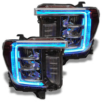 2020-2023 GMC Sierra 2500/3500 HD ColorSHIFT RGB+W Headlight DRL Upgrade