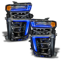 2020-2023 Chevrolet Silverado HD 2500/3500 ColorSHIFT RGB+W Headlight DRL Upgrade Kit