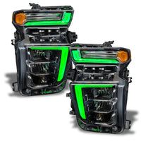 2020-2023 Chevrolet Silverado HD 2500/3500 ColorSHIFT RGB+W Headlight DRL Upgrade Kit