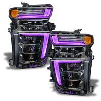 2020-2023 Chevrolet Silverado HD 2500/3500 ColorSHIFT RGB+W Headlight DRL Upgrade Kit