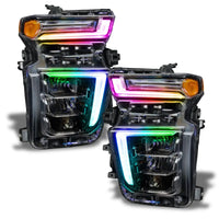 2020-2023 Chevrolet Silverado HD 2500/3500 ColorSHIFT RGB+W Headlight DRL Upgrade Kit