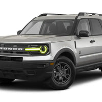 2021-2024 Ford Bronco Sport ColorSHIFT RGB+W Headlight DRL + Halo Upgrade