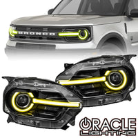 2021-2024 Ford Bronco Sport ColorSHIFT RGB+W Headlight DRL + Halo Upgrade