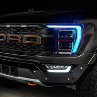 2021-2023 Ford F-150 ColorSHIFT RGB+W Headlight DRL Upgrade Kit