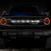 2021-2024 Ford Bronco ColorSHIFT RGB+W Headlight Halo Upgrade Kit