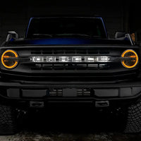 2021-2024 Ford Bronco ColorSHIFT RGB+W Headlight Halo Upgrade Kit