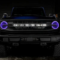 2021-2024 Ford Bronco ColorSHIFT RGB+W Headlight Halo Upgrade Kit