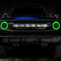 2021-2024 Ford Bronco LED Headlight Halo Kit - Base Headlights