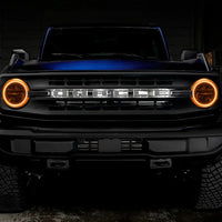 2021-2024 Ford Bronco LED Headlight Halo Kit - Base Headlights