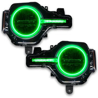 2021-2024 Ford Bronco ColorSHIFT Headlight Halo Kit w/DRL Bar - Base Headlights