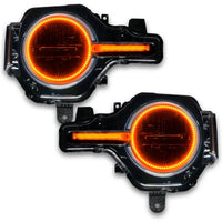 2021-2024 Ford Bronco ColorSHIFT Headlight Halo Kit w/DRL Bar - Base Headlights
