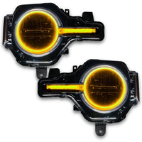 2021-2024 Ford Bronco ColorSHIFT Headlight Halo Kit w/DRL Bar - Base Headlights