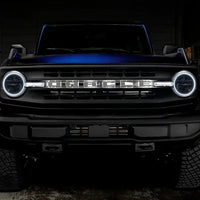 2021-2024 Ford Bronco ColorSHIFT Headlight Halo Kit w/DRL Bar - Base Headlights