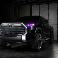 2022+ Toyota Tundra ColorSHIFT RGB Demon Eye Headlight Upgrade Kit