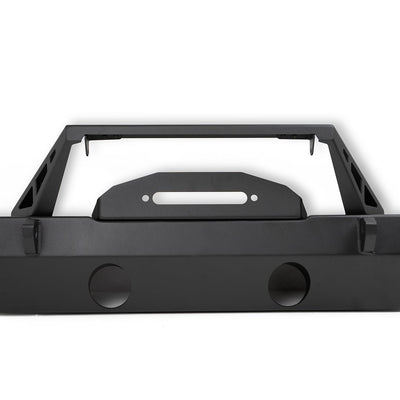 FS-25 Stubby Front Bumper with Plated Bull Bar