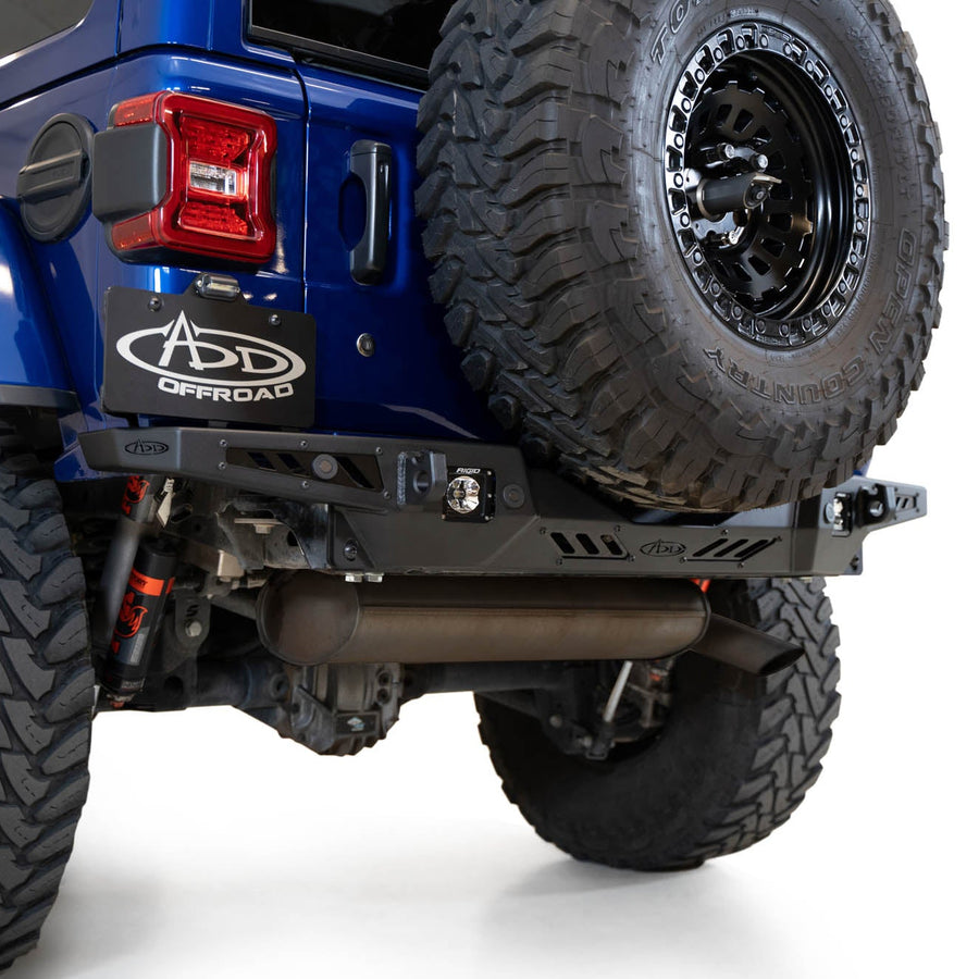 2018 - 2023 Jeep Wrangler JL Stealth Fighter Rear Bumper