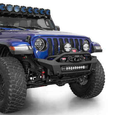 Jeep JL/JT Phantom Winch Stubby Front Bumper