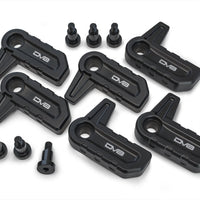 2018-2025 Jeep Wrangler JL & Gladiator JT JLU DV8 Offroad Billet T-Handles for Hard Top