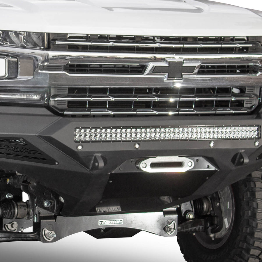 2019 - 2022 Chevy Silverado 1500 Stealth Fighter Front Bumper