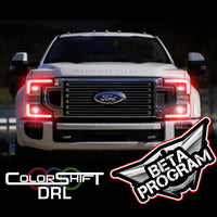 2020-2021 Ford Super Duty ORACLE Dynamic ColorSHIFT Headlight DRL Upgrade - BETA Program