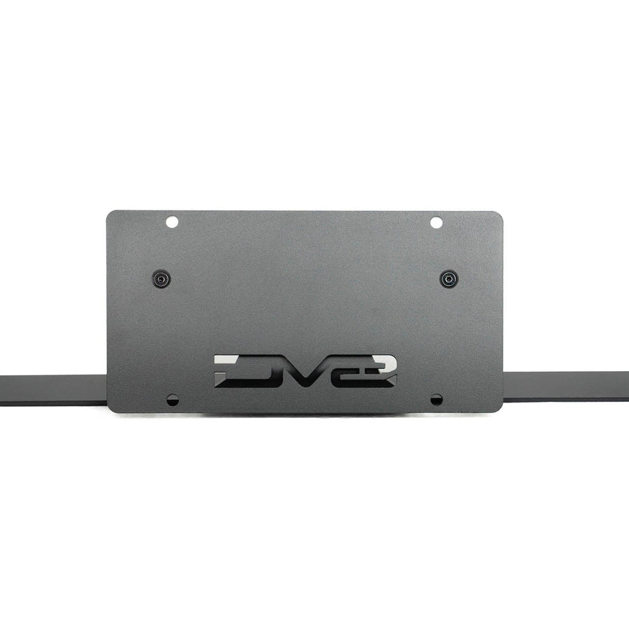 Ford Bronco Capable Bumper Slanted Front License Plate Mount