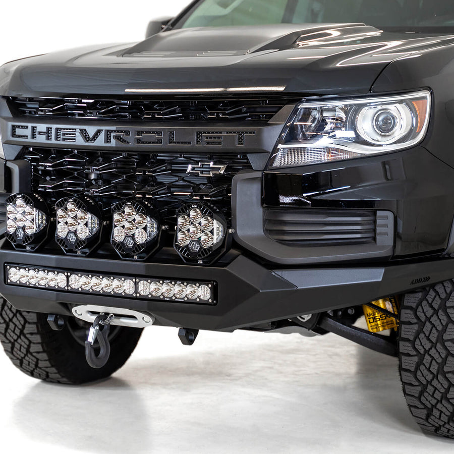 2021 - 2022 Chevy Colorado ZR2 Stealth Fighter Front Bumper