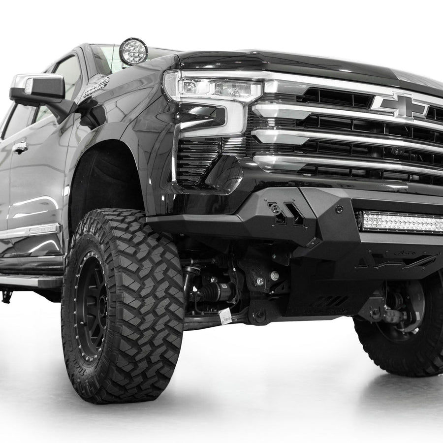 2022+ Chevrolet Silverado 1500  Black Label Front Bumper