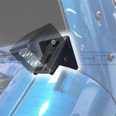 Jeep JK Lower Windshield Light Mount Brackets (Pair)