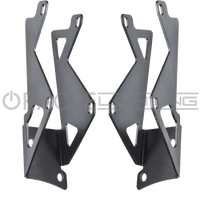 Jeep JK Dual Light Mounting Pillar Brackets (Pair)