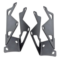 Jeep JK Dual Light Mounting Pillar Brackets + Lights Combo