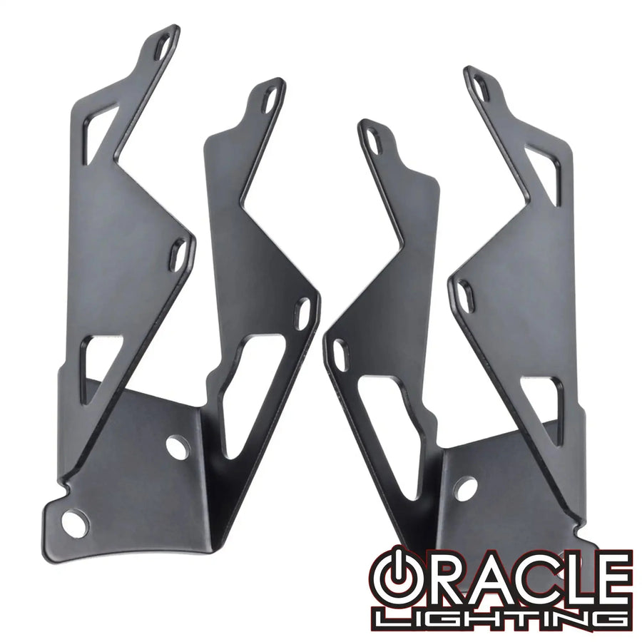 Jeep JK Dual Light Mounting Pillar Brackets (Pair)