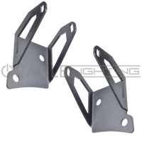 Jeep JK Single Light Mounting Pillar Brackets (Pair)