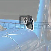 Jeep JK Single Light Mounting Pillar Brackets (Pair)