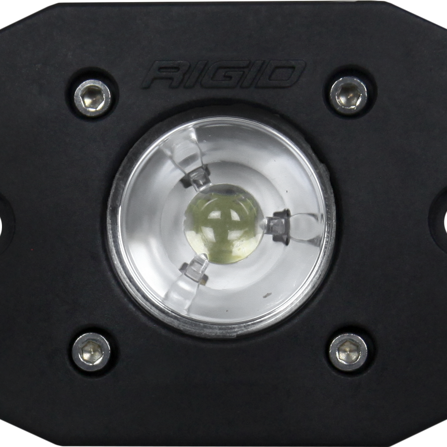 Rigid Industries Flood Black Flush Mount Ignite RIGID Industries