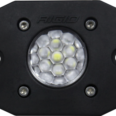 Rigid Industries Diffused Black Flush Mount Ignite RIGID Industries