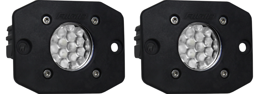 Rigid Industries Flood Diffused Backup Kit Flush Mount Ignite RIGID Industries