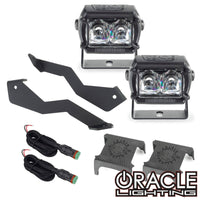 2004-2014 Ford F-150 / Raptor A-Pillar Hood Mount Brackets w/ VEGA™ Series 2 Spotlights