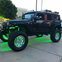 Jeep JK Hood Mounting Brackets SM + Light Combo